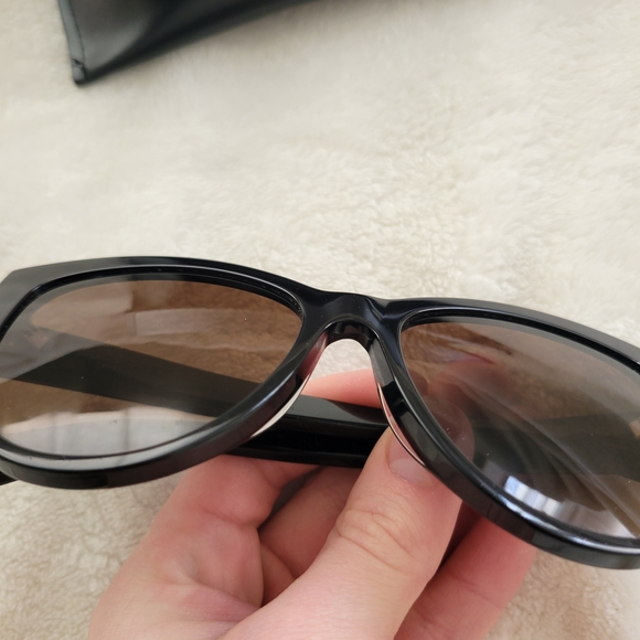 Saint Laurent Cat Eye Black Sunglasses - Picture 5 of 9